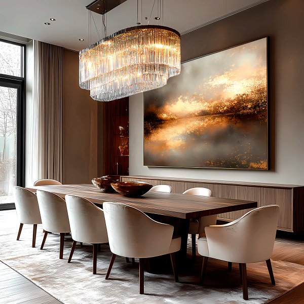 adrielselva777 a luxurious and elegant dining room with a lon 7c3a8941 ab31 422f bd1a bcf4bf5989fe 11