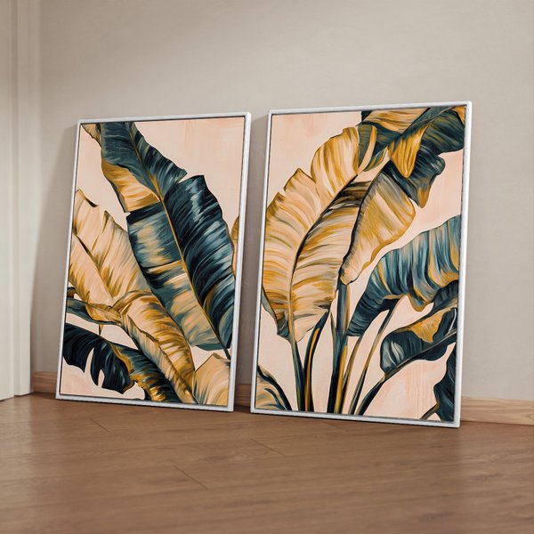 192 quadro decorativo 2 telas